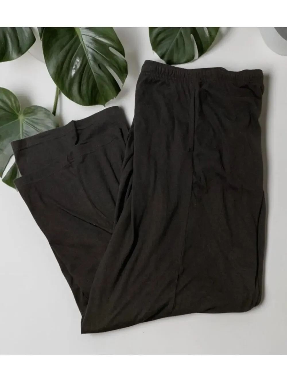 Men’s Sonoma Black Comfort Cotton Blend Lounge Pants Sz XXL